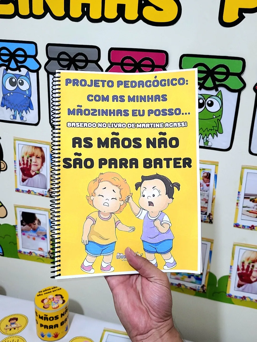PROJETO COM AS MINHAS MÃOZINHAS EU POSSO 3 PROJETO COM AS MINHAS MÃOZINHAS EU POSSO - Imagem 3