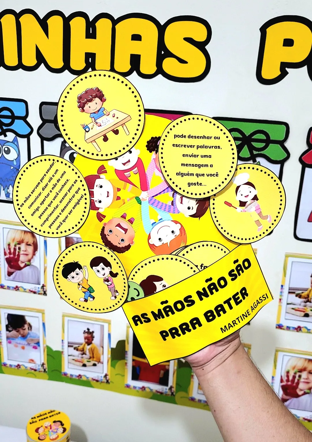 PROJETO COM AS MINHAS MÃOZINHAS EU POSSO 4 PROJETO COM AS MINHAS MÃOZINHAS EU POSSO - Imagem 4