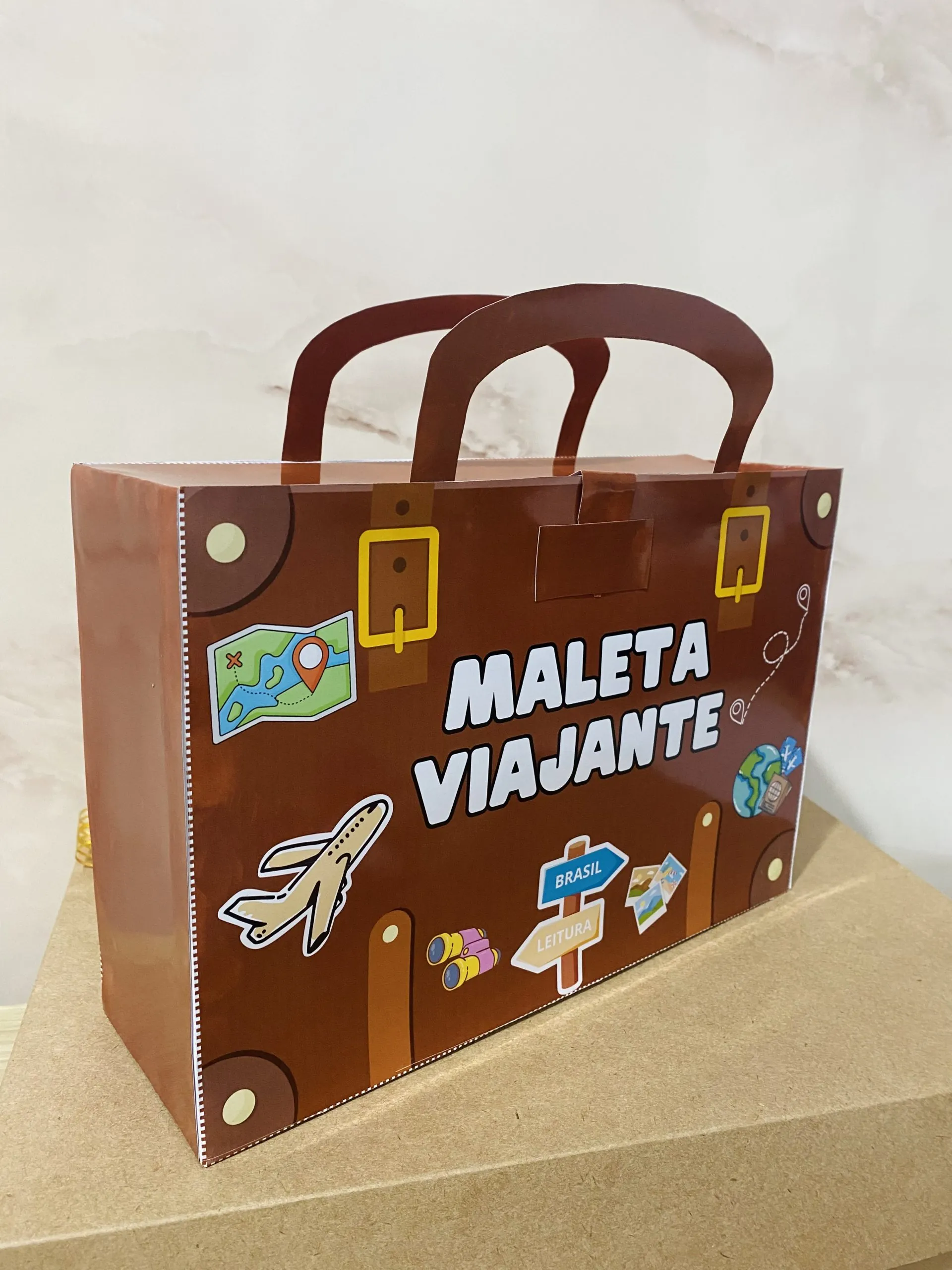 Maleta Viajante para Imprimir PDF – Projeto de Leitura em Família | Educação Infantil 2 Maleta Viajante para Imprimir PDF – Projeto de Leitura em Família | Educação Infantil - Imagem 2