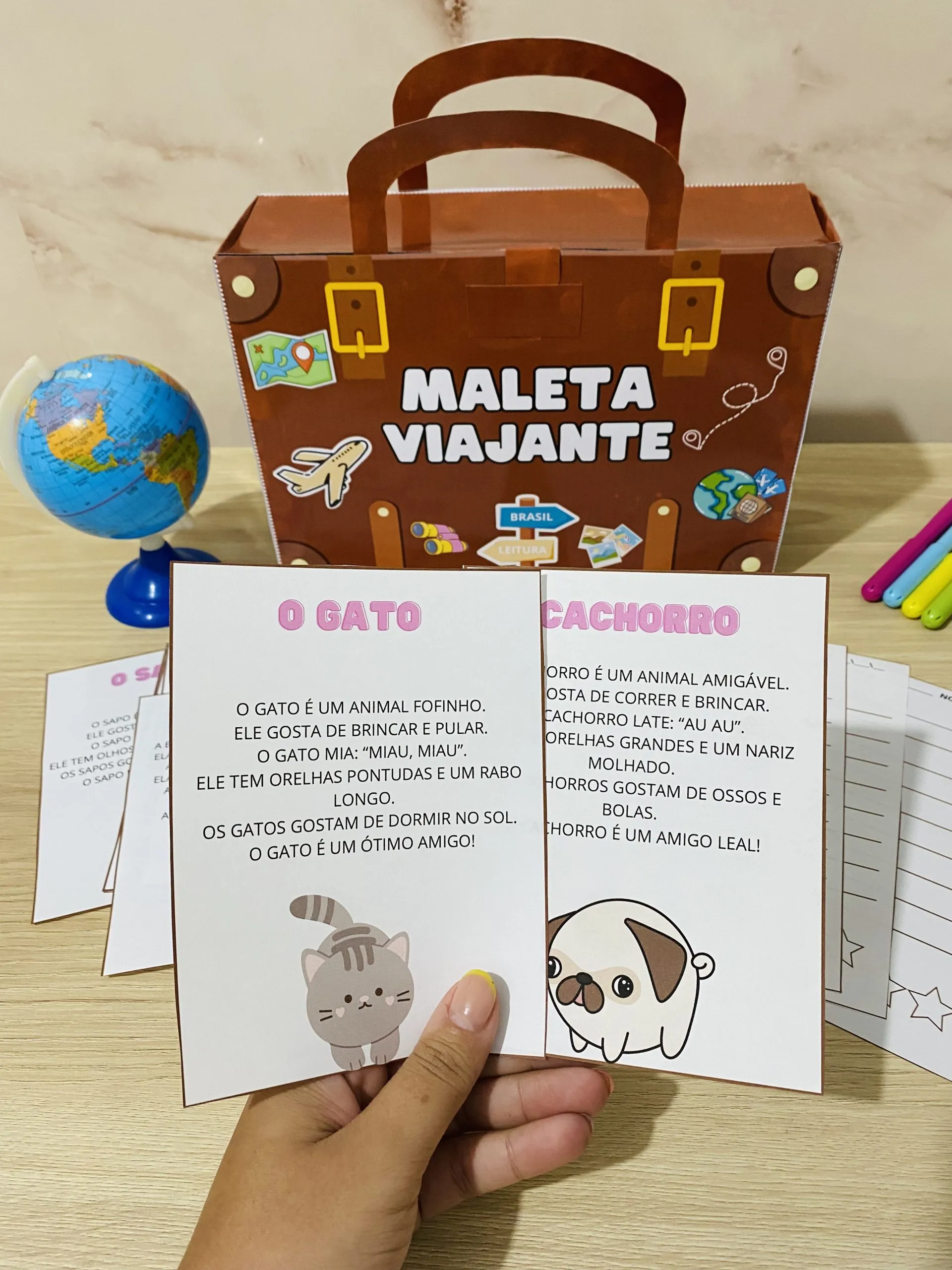 Maleta Viajante para Imprimir PDF – Projeto de Leitura em Família | Educação Infantil 4 Maleta Viajante para Imprimir PDF – Projeto de Leitura em Família | Educação Infantil - Imagem 4