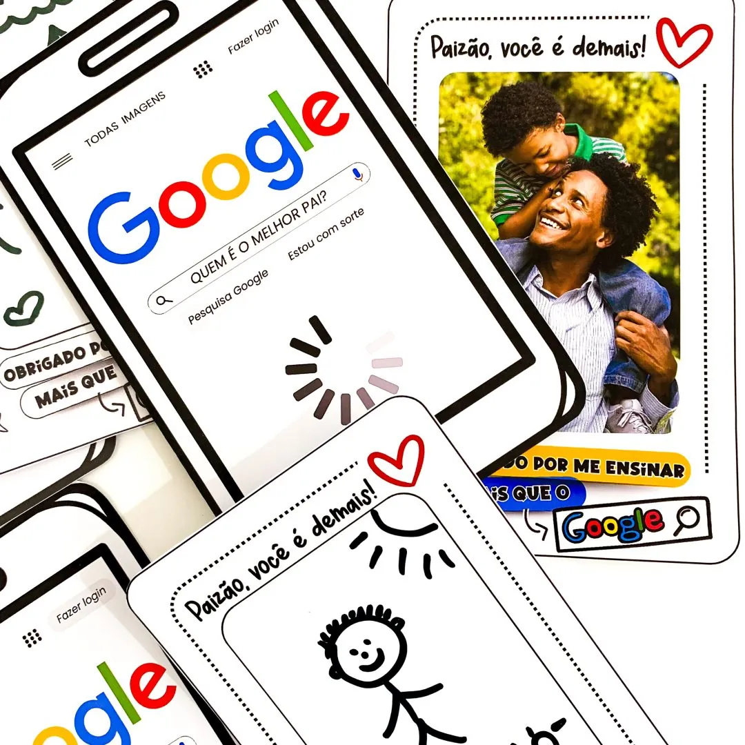 CARTÃO DIA DOS PAIS - GOOGLE