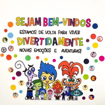 PAINEL VOLTA ÀS AULAS DIVERTIDA MENTE 2