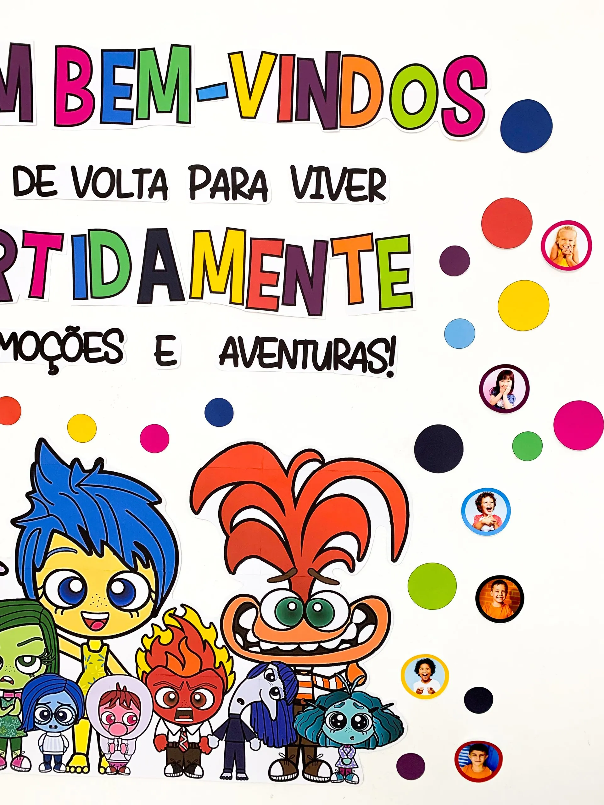 PAINEL VOLTA ÀS AULAS DIVERTIDA MENTE 2 2 PAINEL VOLTA ÀS AULAS DIVERTIDA MENTE 2 - Imagem 2