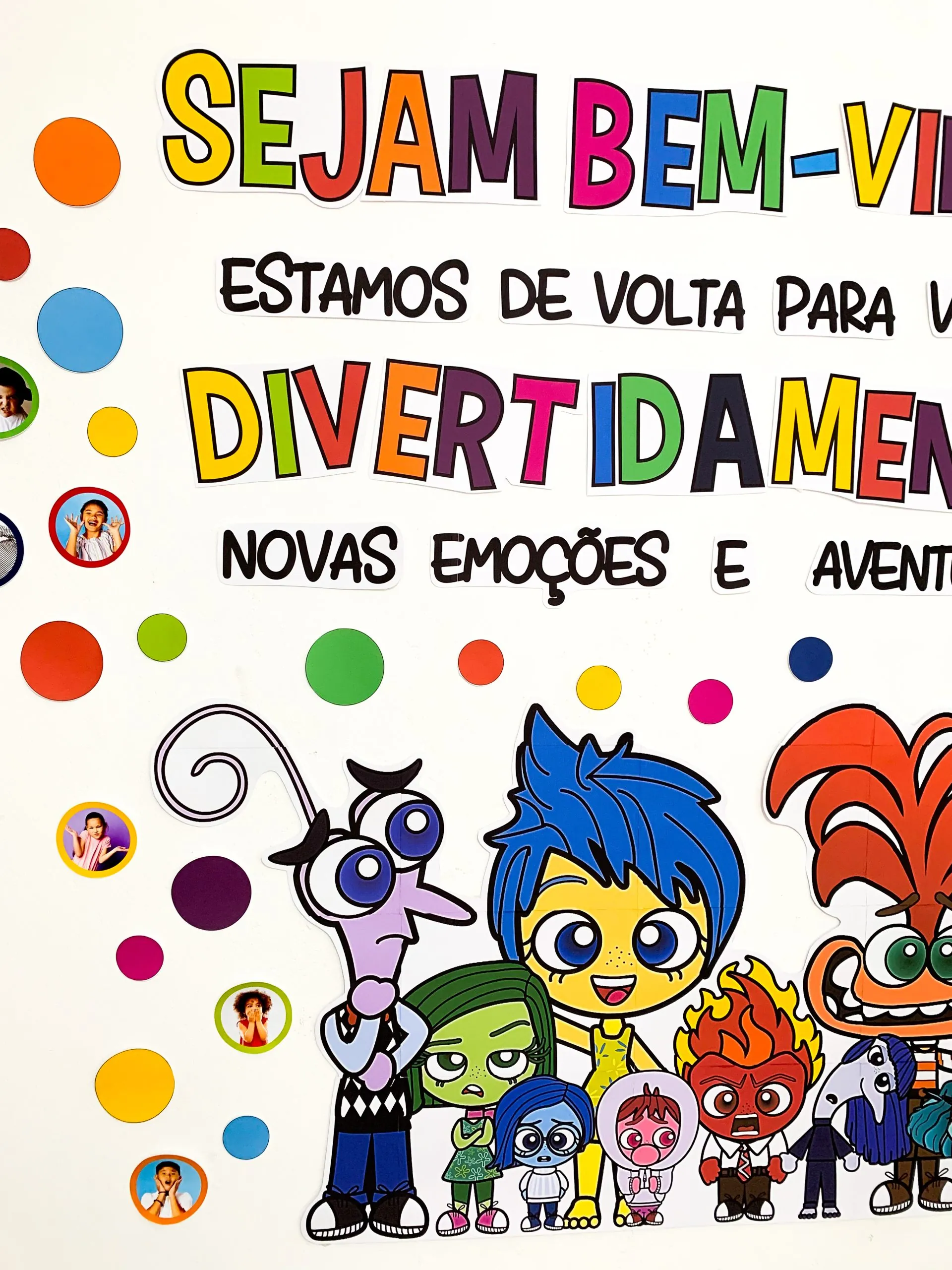 PAINEL VOLTA ÀS AULAS DIVERTIDA MENTE 2 3 PAINEL VOLTA ÀS AULAS DIVERTIDA MENTE 2 - Imagem 3