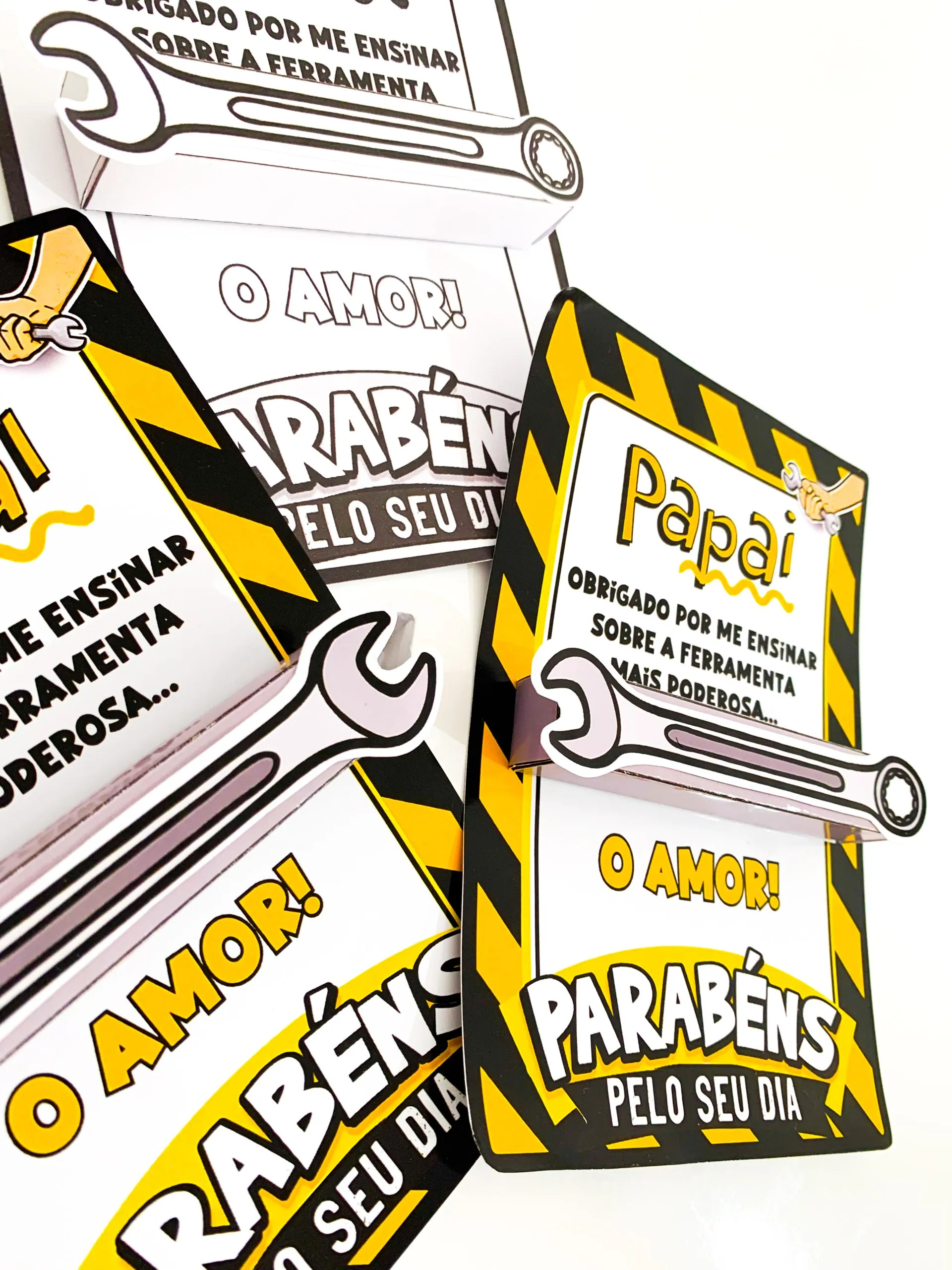 CARTÃO DIA DOS PAIS - FERRAMENTAS 2 CARTÃO DIA DOS PAIS - FERRAMENTAS - Imagem 2