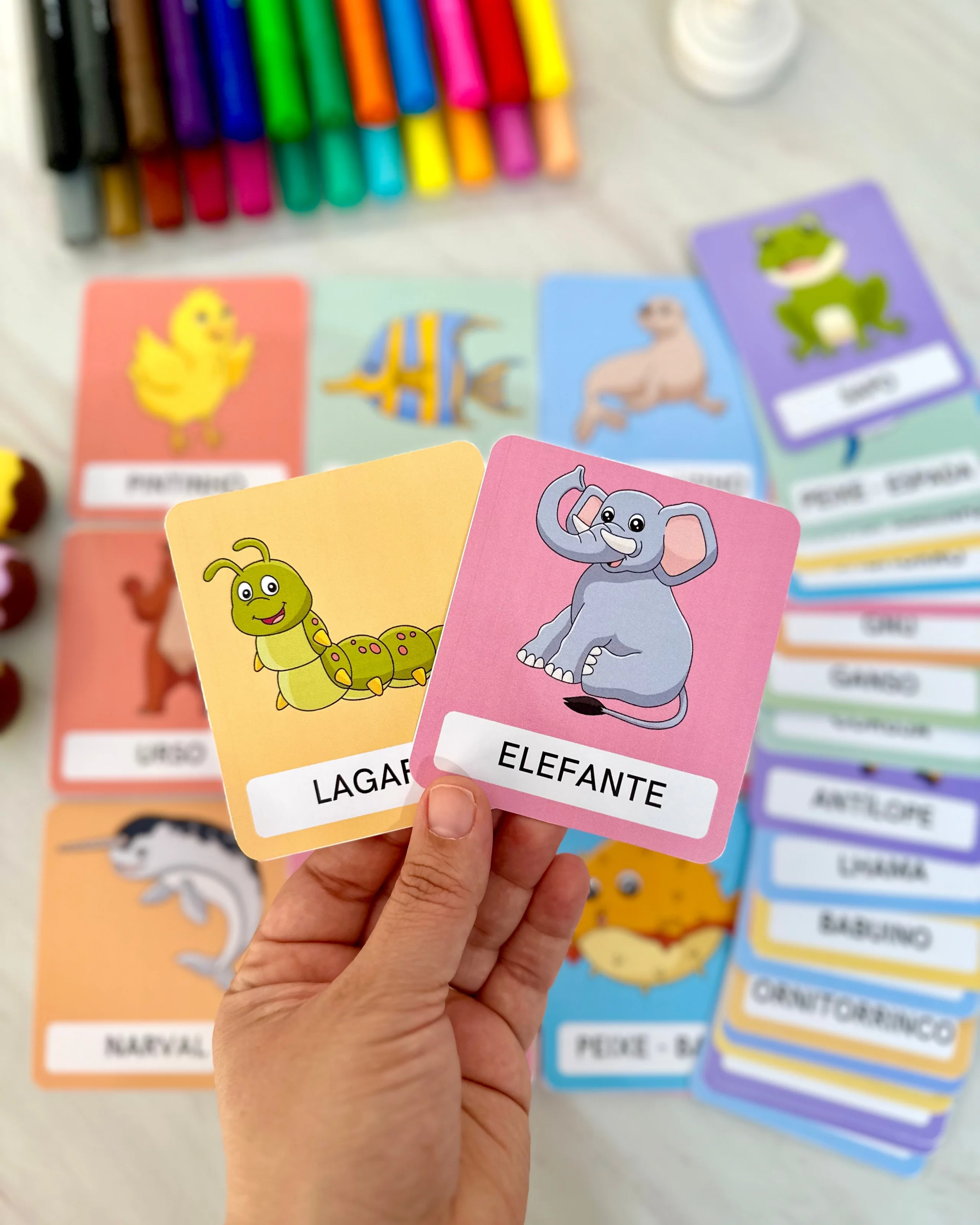CARDS ANIMAIS 4 CARDS ANIMAIS - Imagem 4