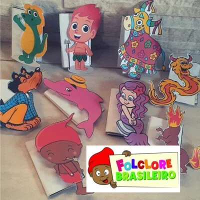 LIVRINHOS PERSONAGENS FOLCLORE