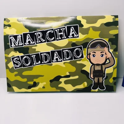Rai Corujinha Recursos 29 LIVRO 3D MARCHA SOLDADO