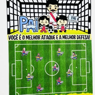 Rai Corujinha Recursos 33 KIT DIA DOS PAIS COM PAINEL E LEMBRANCINHAS