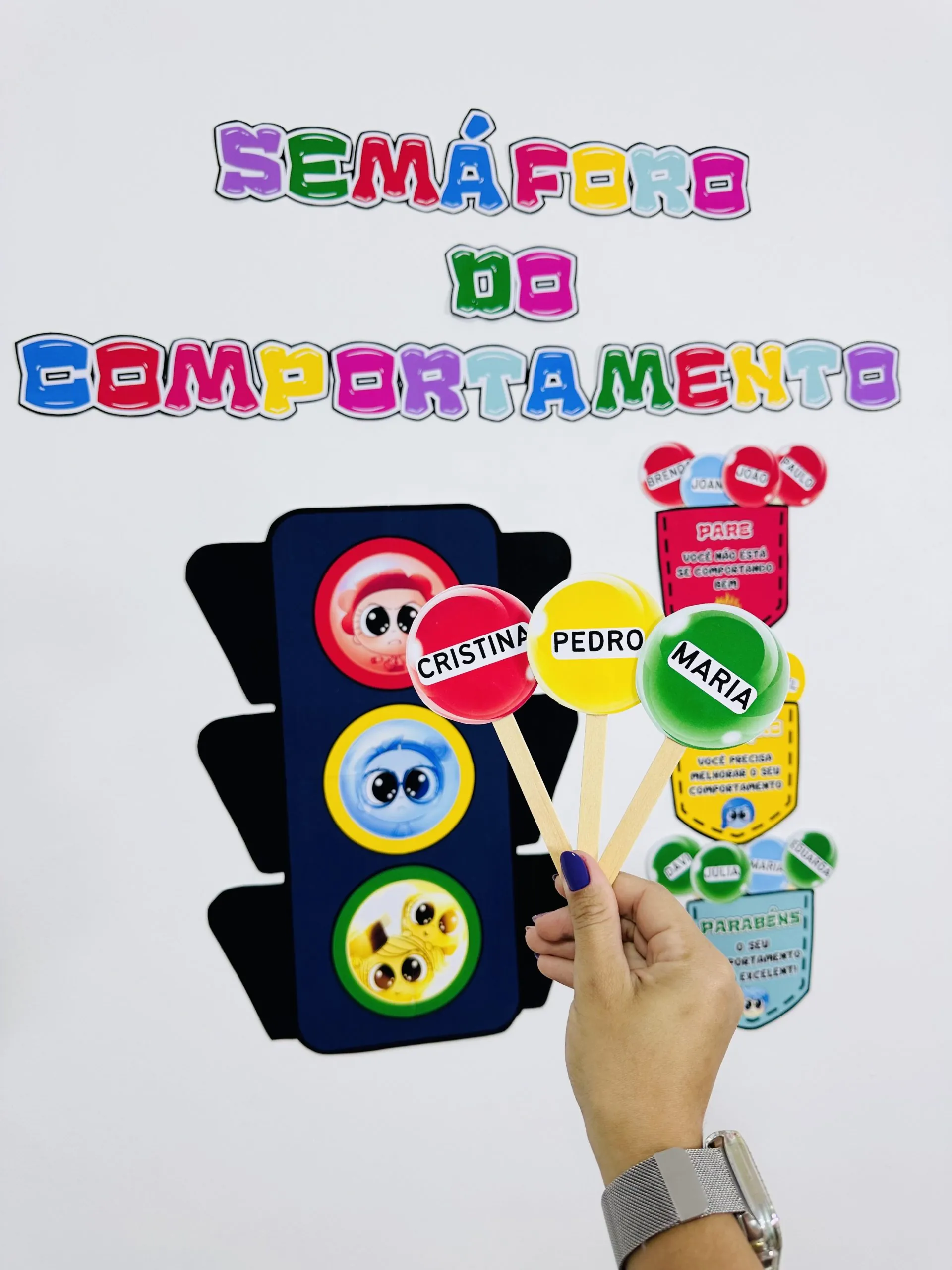 SEMÁFORO DO COMPORTAMENTO 2 SEMÁFORO DO COMPORTAMENTO - Imagem 2