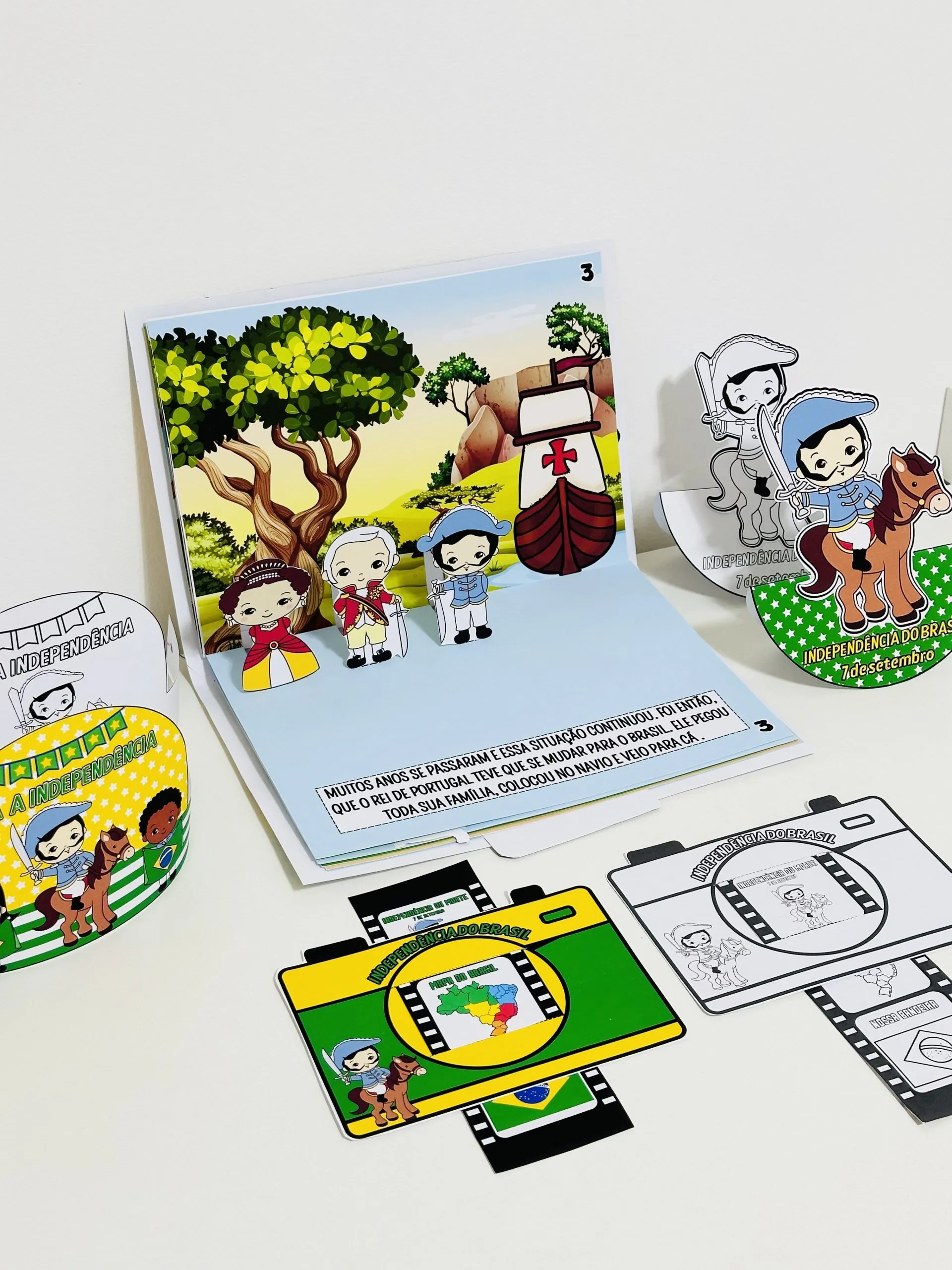 KIT INDEPENDÊNCIA DO BRASIL 1 KIT INDEPENDÊNCIA DO BRASIL