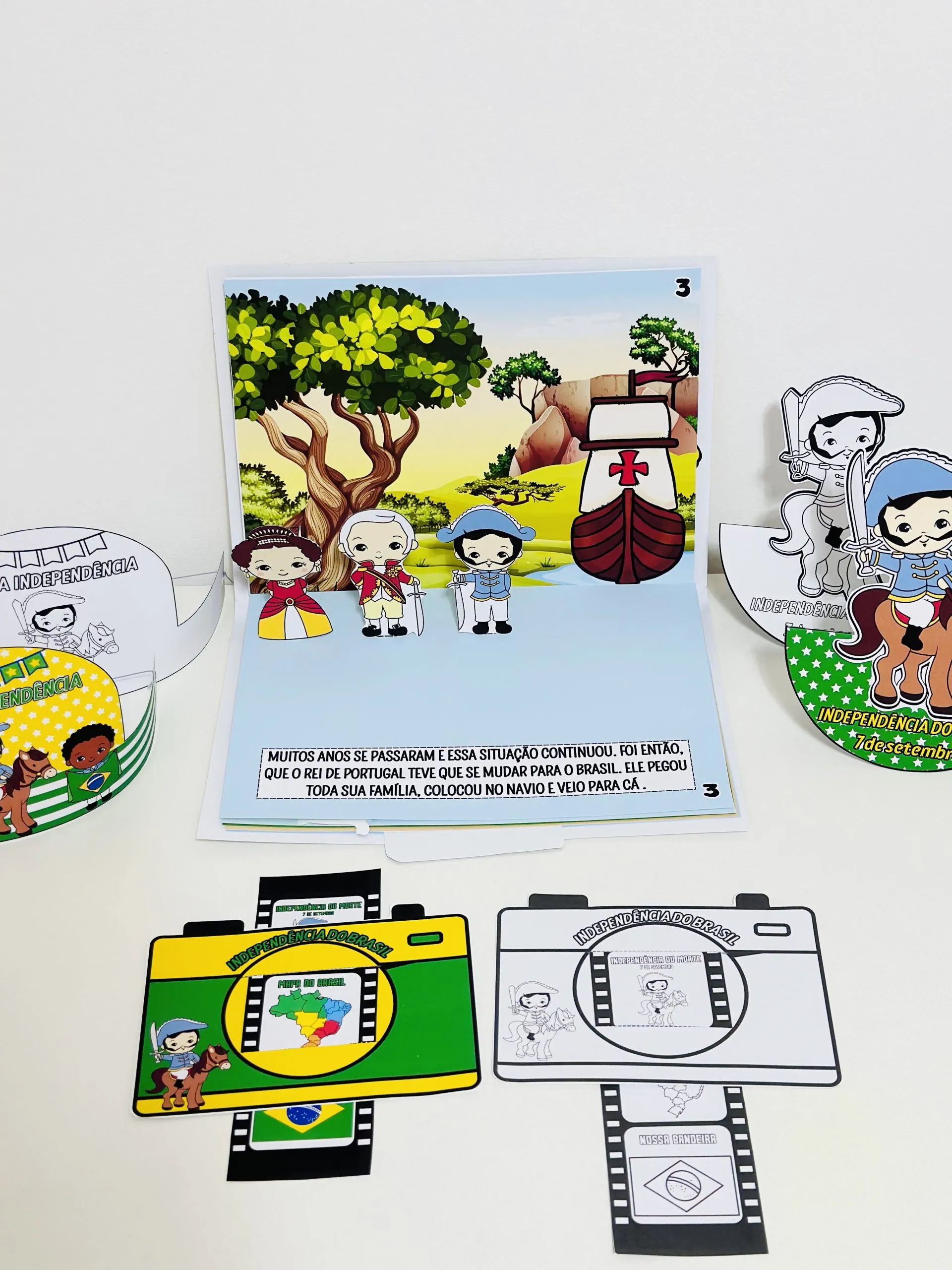 KIT INDEPENDÊNCIA DO BRASIL 4 KIT INDEPENDÊNCIA DO BRASIL - Imagem 4