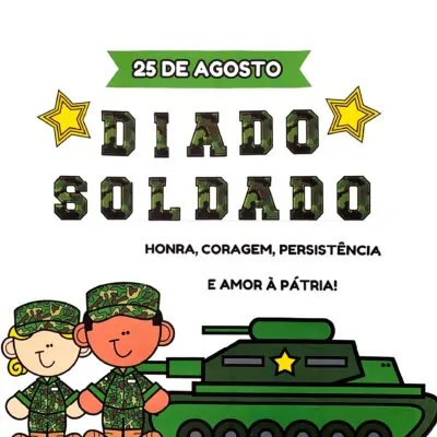 Rai Corujinha Recursos 22 PAINEL DIA DO SOLDADO