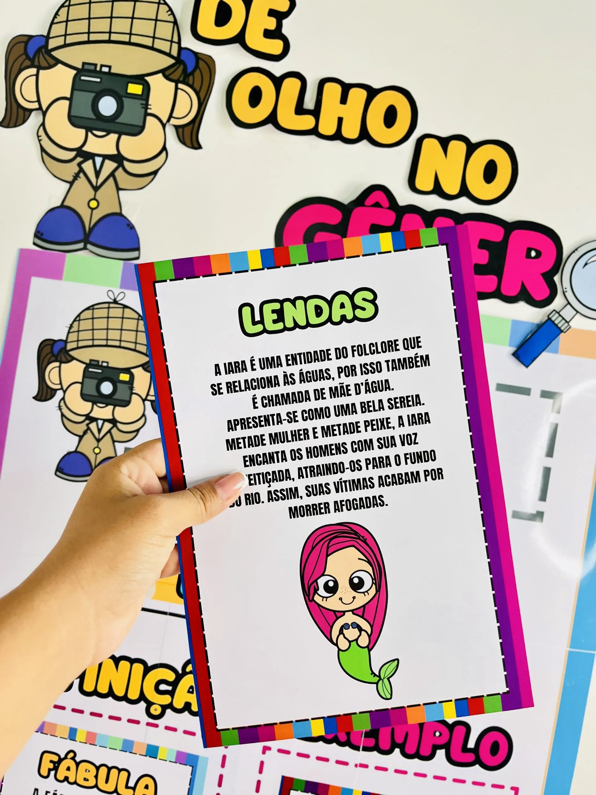 Painel Gêneros Textuais para Sala de Aula – PDF para Imprimir 3 Painel Gêneros Textuais para Sala de Aula – PDF para Imprimir - Imagem 3