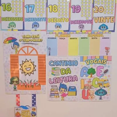 KIT ORGANIZAÇÃO DE SALA DIVERTIDAMENTE