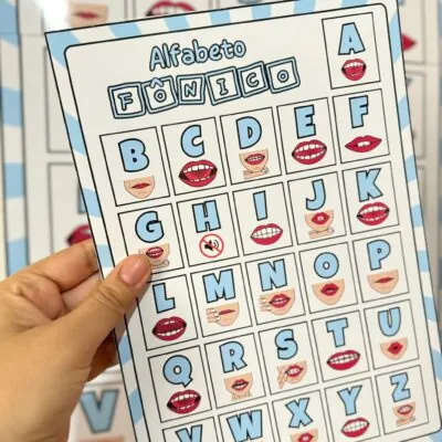CARTAZ ALFABETO FÔNICO