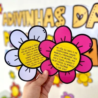ADIVINHAS DA PRIMAVERA