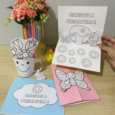 KIT CARTÃO PRIMAVERA