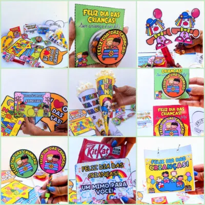 KIT LEMBRANCINHAS DIA DAS CRIANÇAS