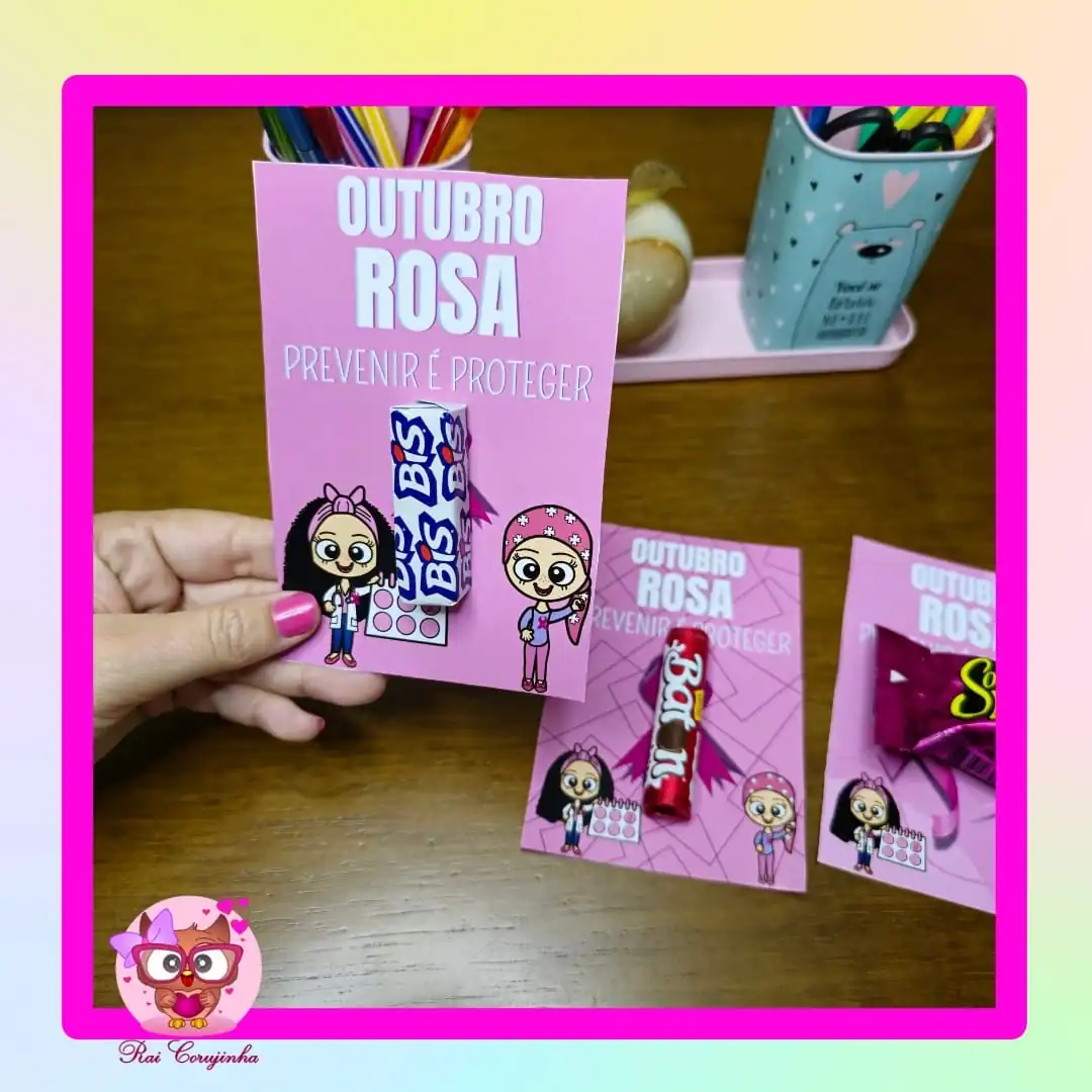CARTÃO OUTUBRO ROSA