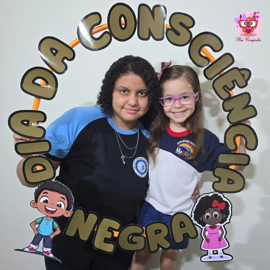 MOLDURA BAMBOLÊ CONSCIÊNCIA NEGRA