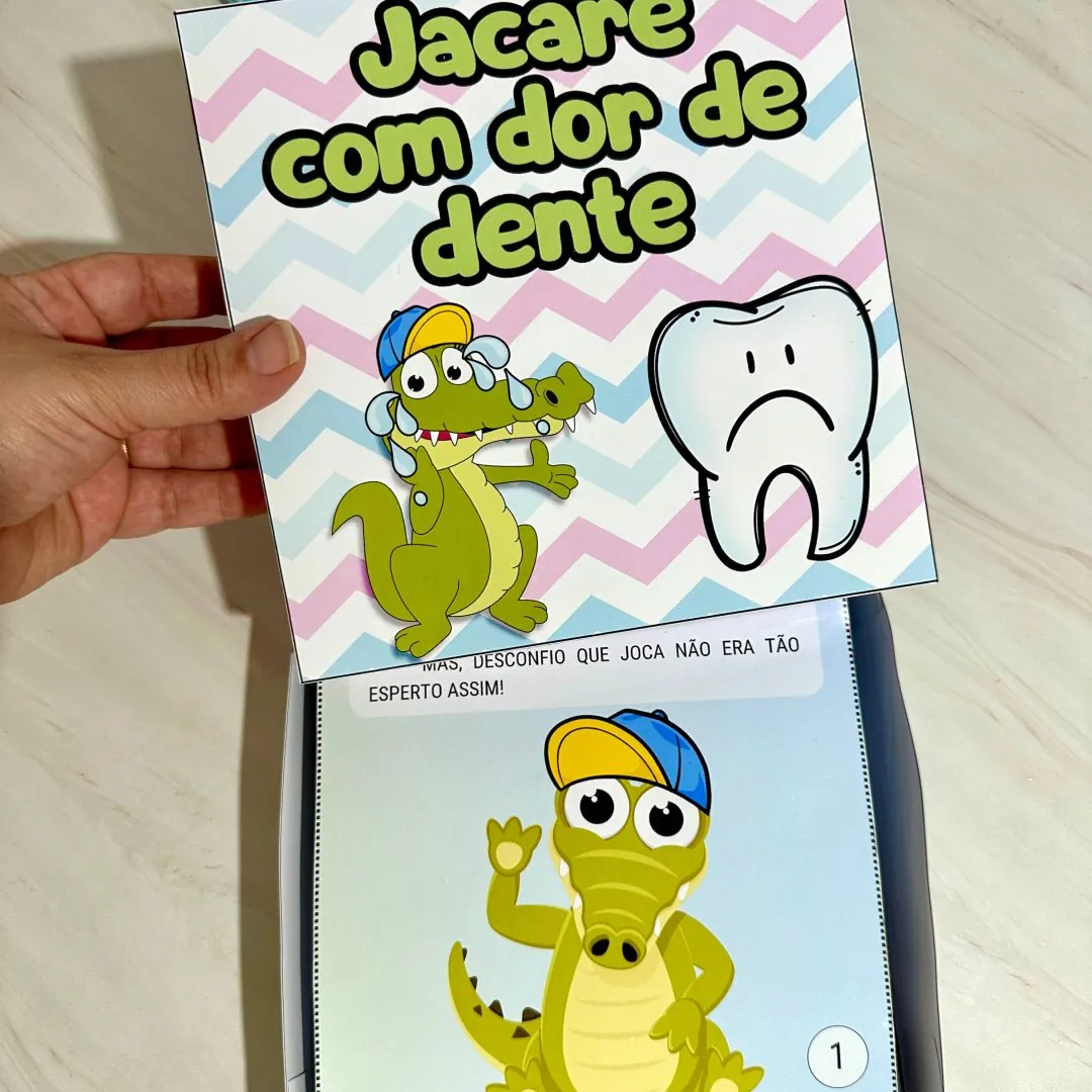 HISTÓRIA JACARÉ COM DOR DE DENTE