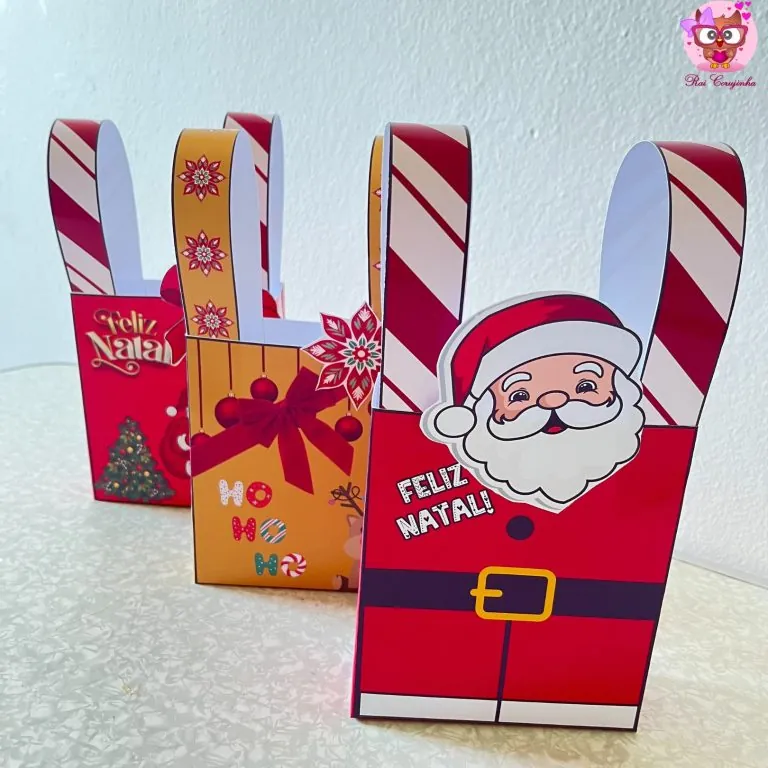 KIT SACOLINHAS DE NATAL