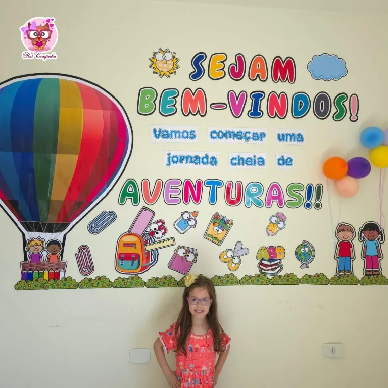 PAINEL BALÃO VOLTA ÀS AULAS
