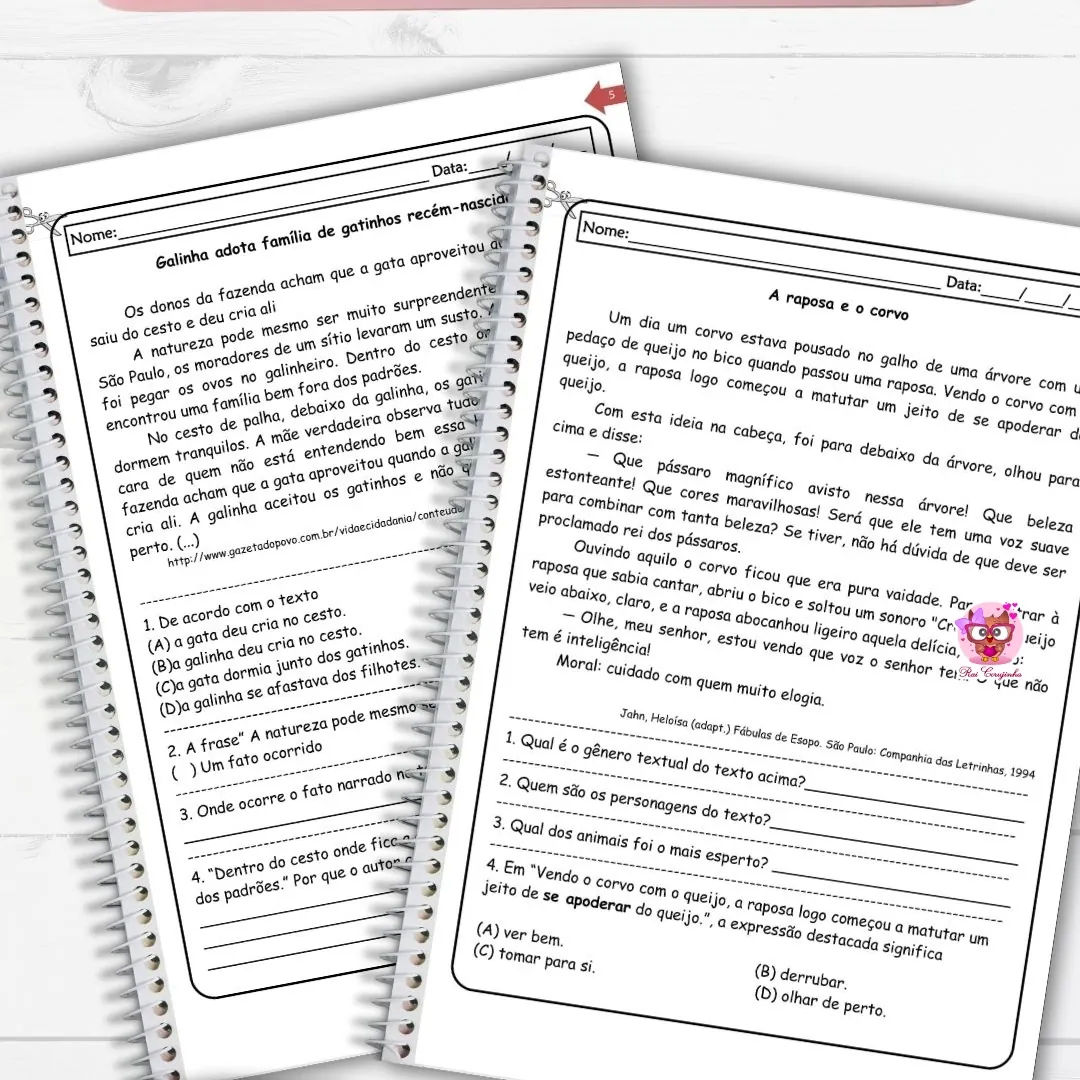 Caderno de atividades - Leitura e interpretação de textos 4 Caderno de atividades - Leitura e interpretação de textos - Imagem 4