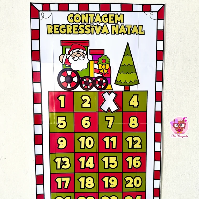 Rai Corujinha Recursos 20 Contagem regressiva de Natal