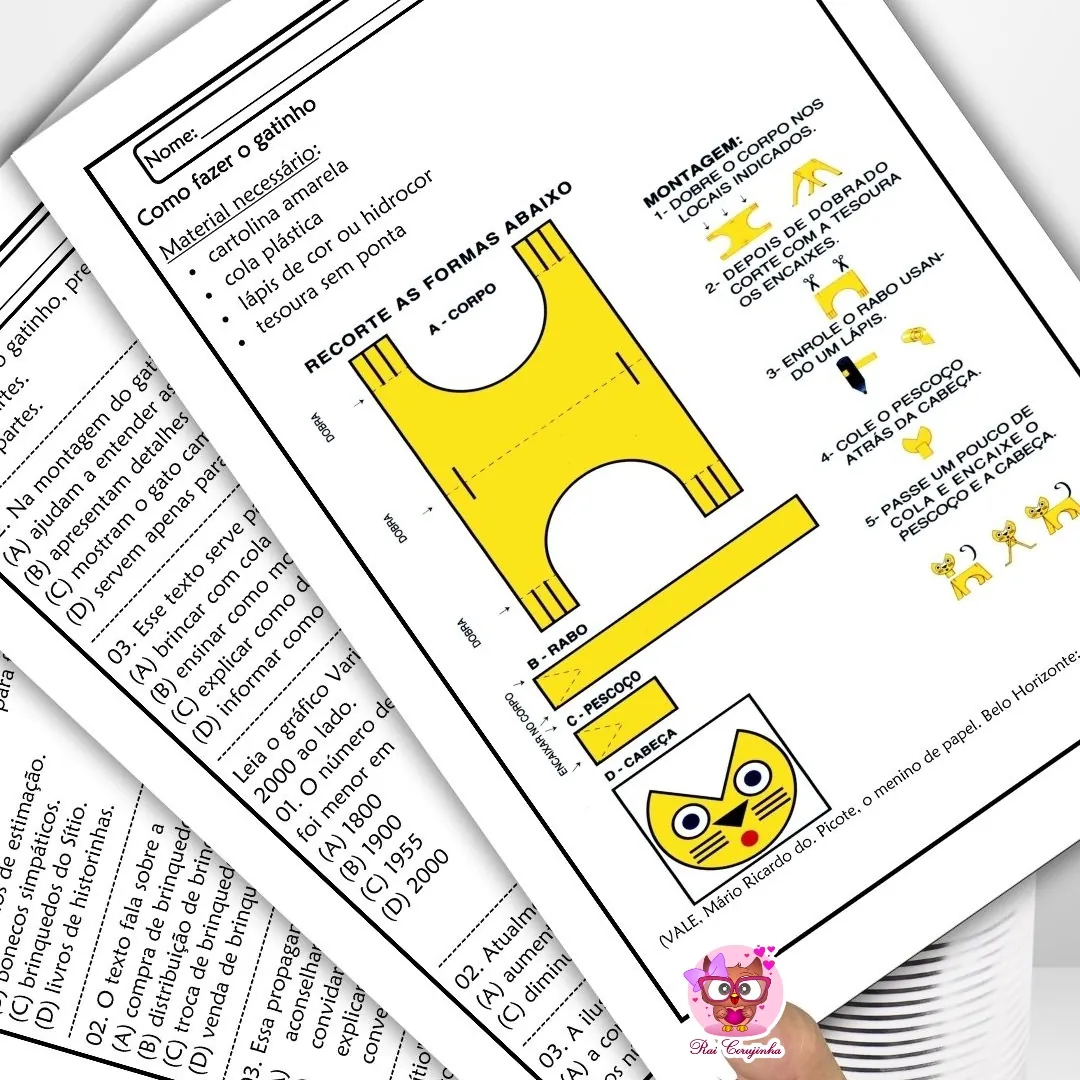 Caderno de Leitura e Interpretação de Textos 4 Caderno de Leitura e Interpretação de Textos - Imagem 4