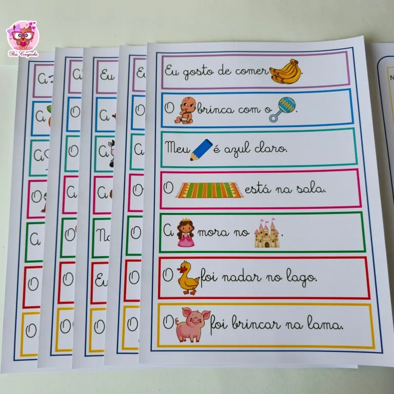 ESCREVENDO FRASES