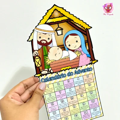 Rai Corujinha Recursos 34 Calendário do Advento Presépio