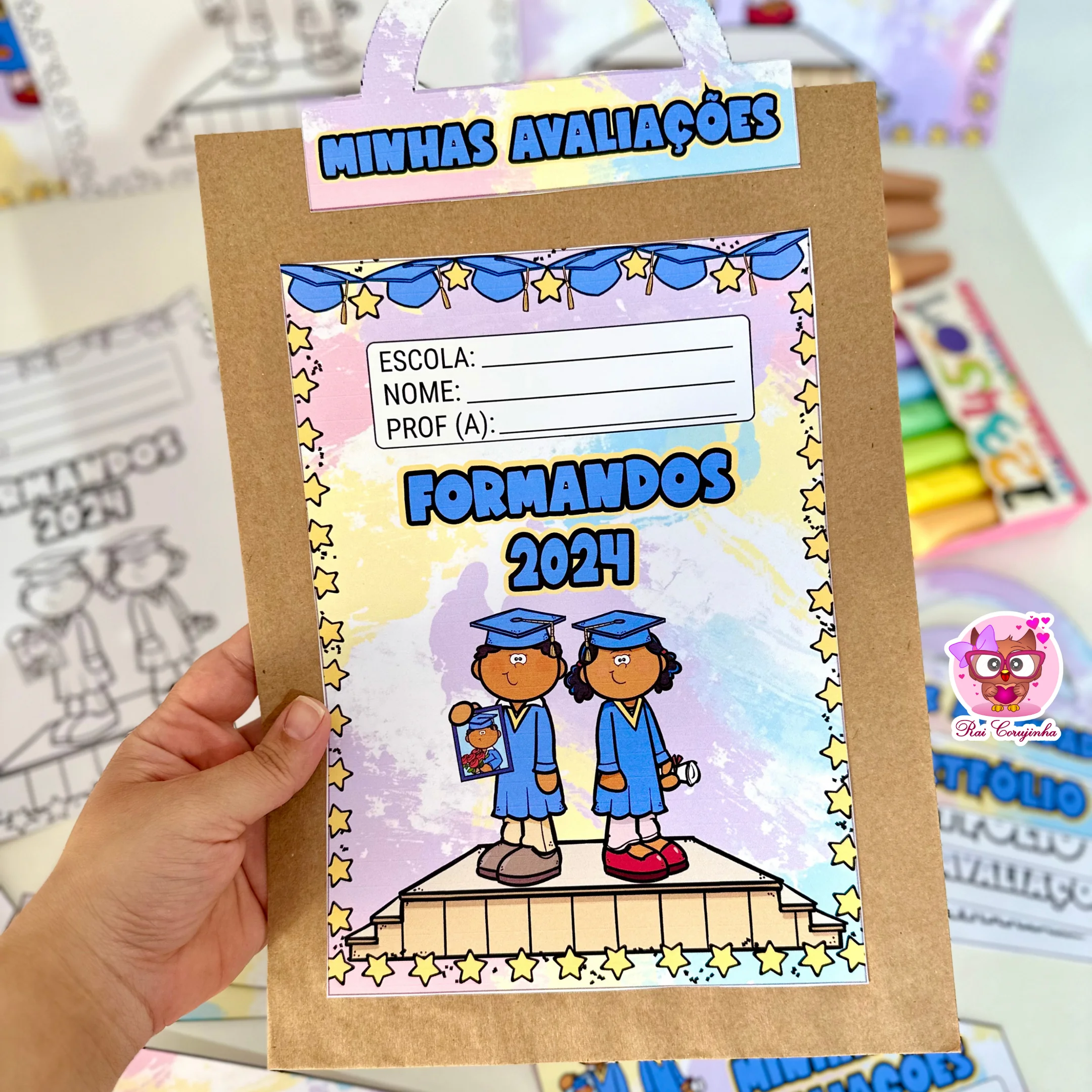 Kit Capas de Atividades 9 3 Kit Capas de Atividades 9 - Imagem 3