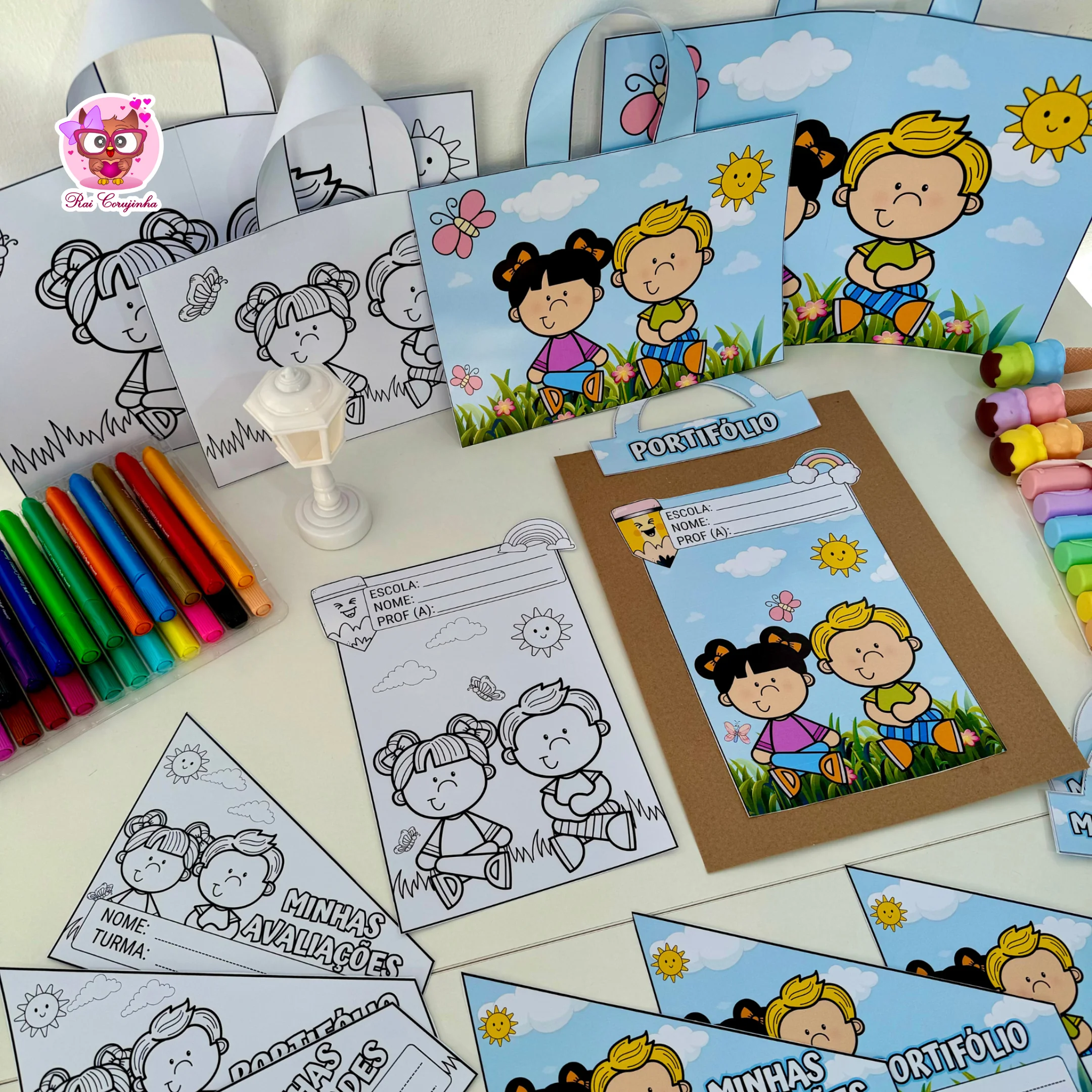 Kit Capas de Atividades 1 Kit Capas de Atividades