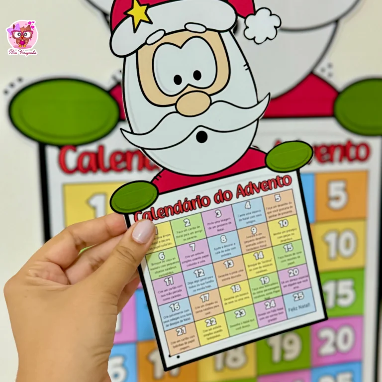 Rai Corujinha Recursos 24 Calendário do Advento Papai Noel