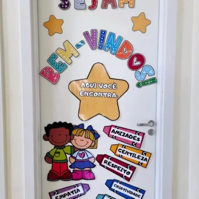 PAINEL DE PORTA VOLTA ÀS AULAS