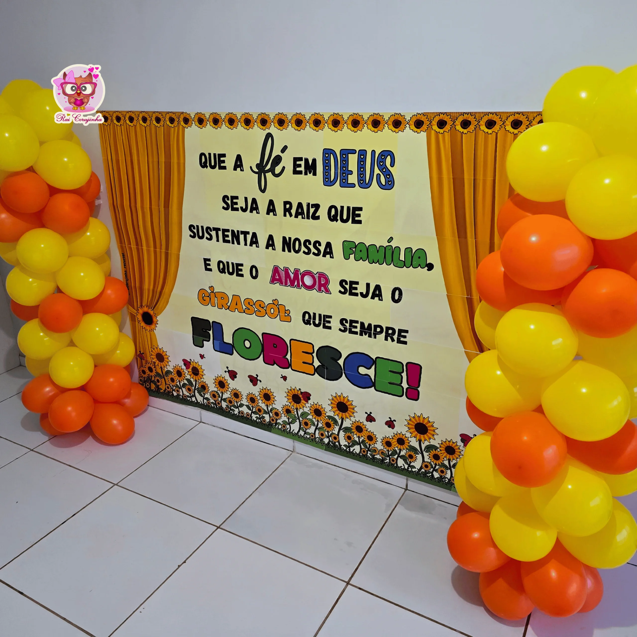 PAINEL DIA DA FAMÍLIA - GIRASSOL 2 PAINEL DIA DA FAMÍLIA - GIRASSOL